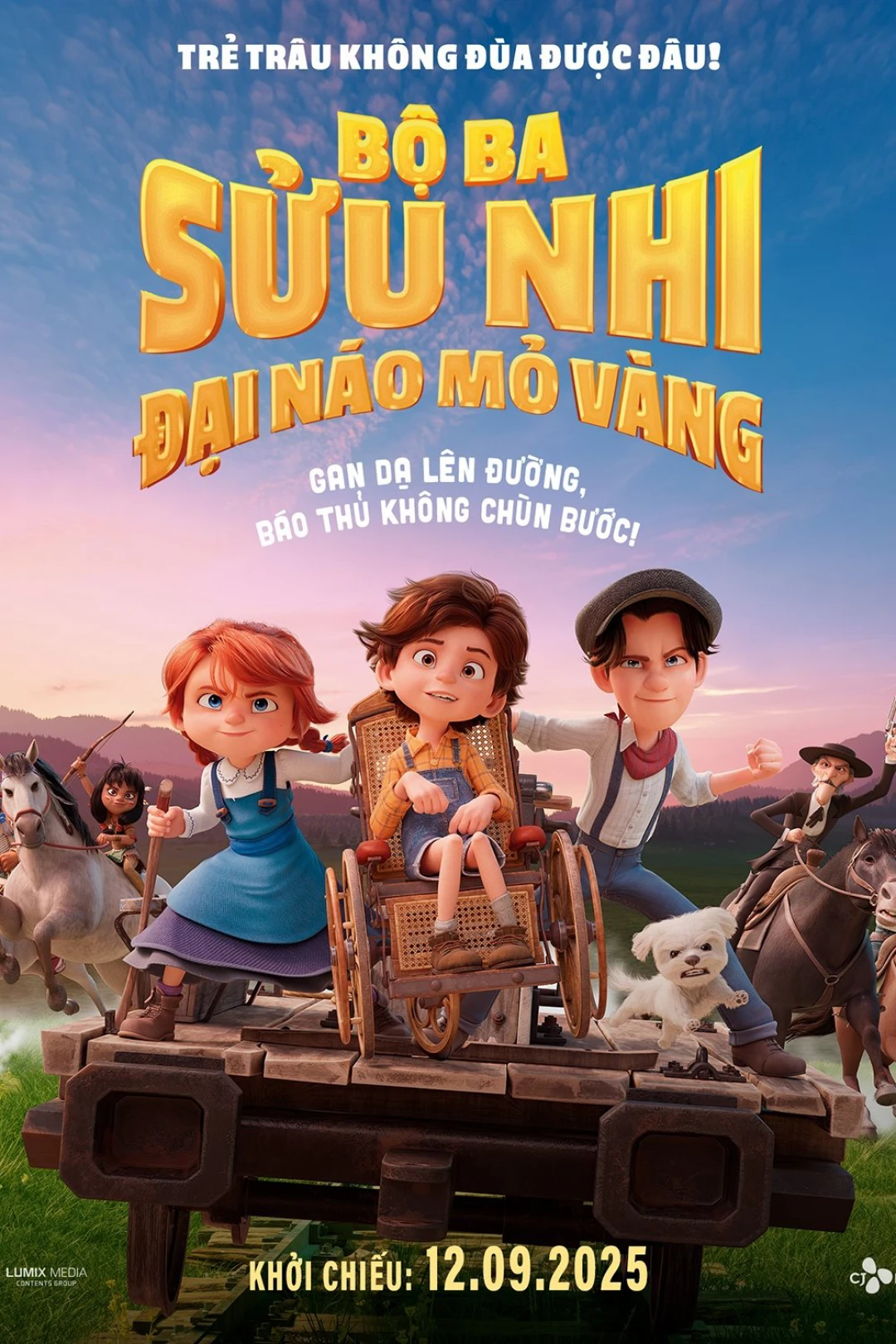 Bộ Ba Sửu Nhi Đại Náo Mỏ Vàng (Buffalo Kids) [2024]