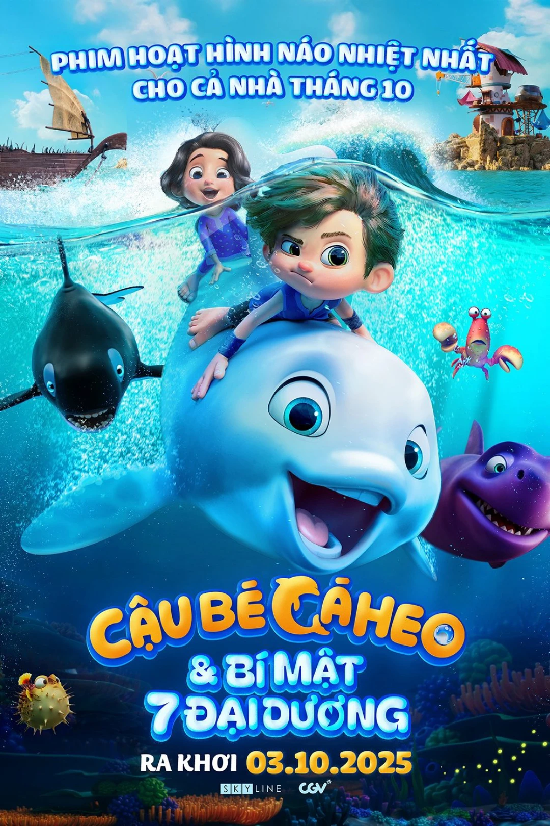Cậu Bé Cá Heo: Bí Mật 7 Đại Dương (Dolphin Boy 2) [2025]