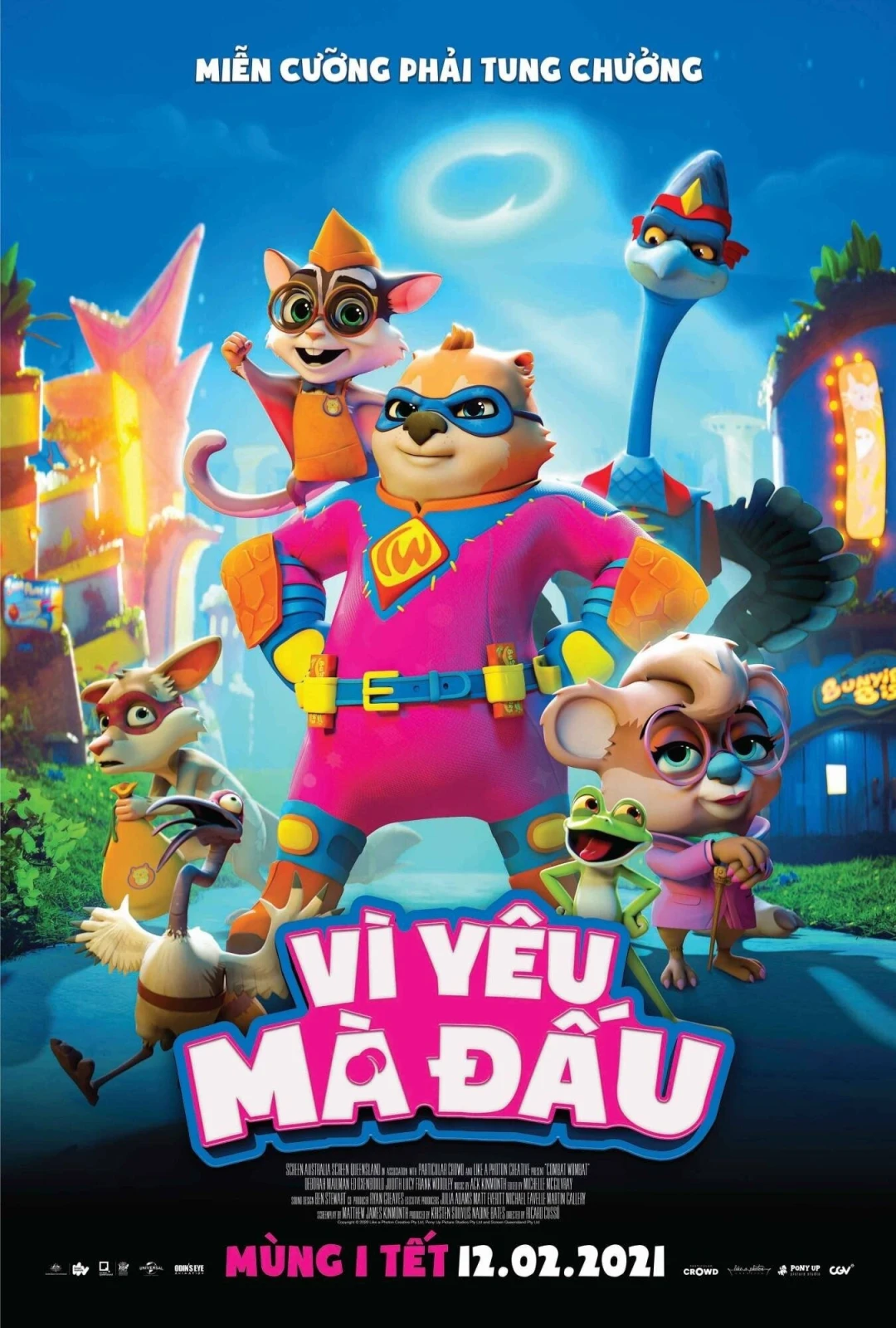 Vì Yêu Mà Đấu (Combat Wombat) [2020]